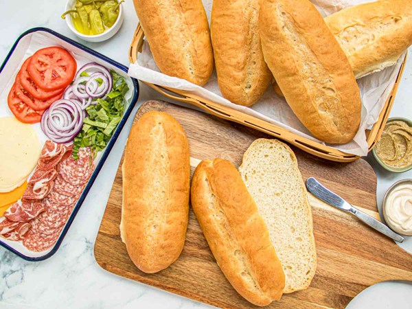 Hoagie rolls