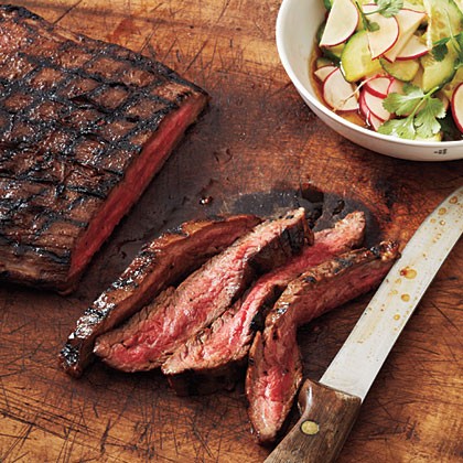 Hoisin-glazed steak with sesame vegetables