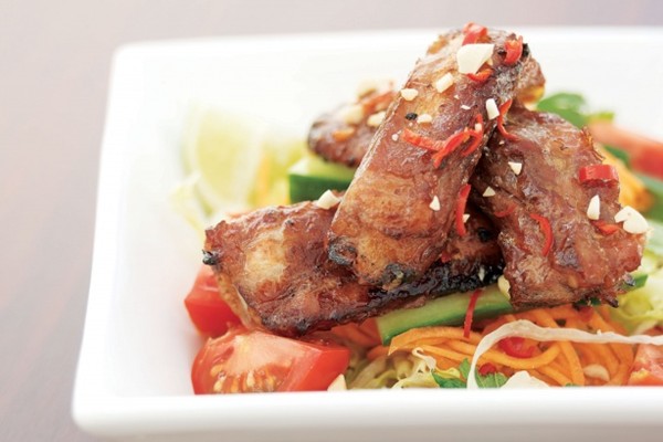 Hoisin honey ribs