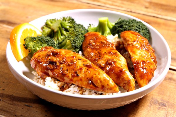Hoisin orange chicken tenders