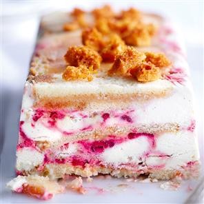 Hokey pokey toffee ice-cream cake