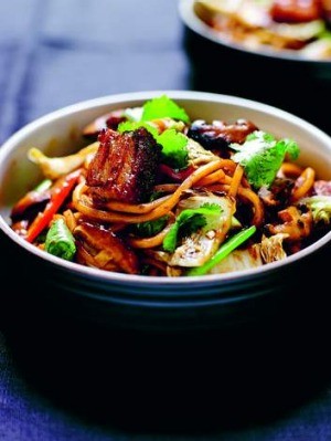 Hokkien Noodles With Crispy Pork Belly Recipe Eat Your Books