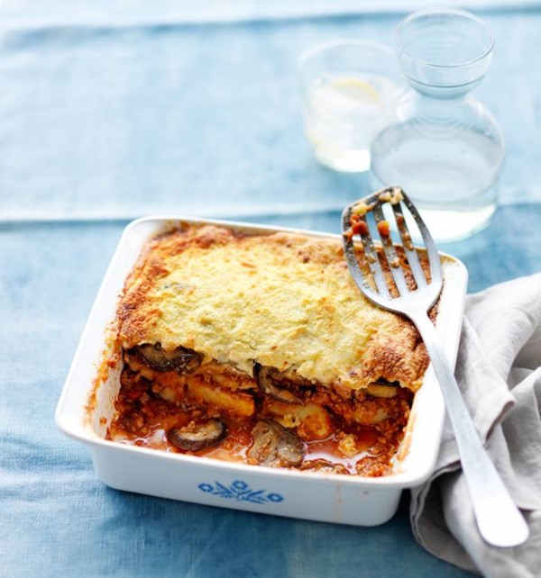 Holiday-at-home moussaka