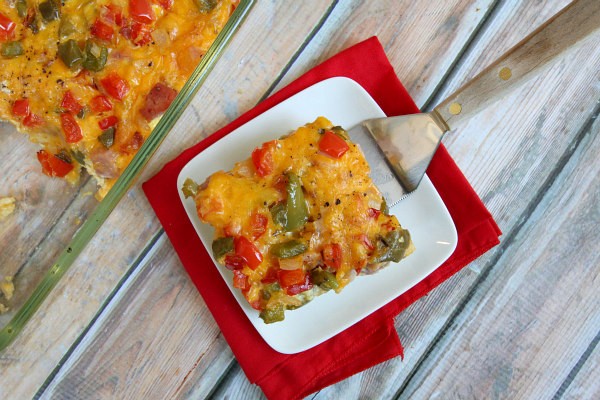 Holiday breakfast casserole