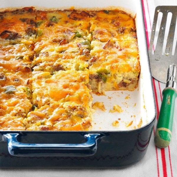 Holiday brunch casserole