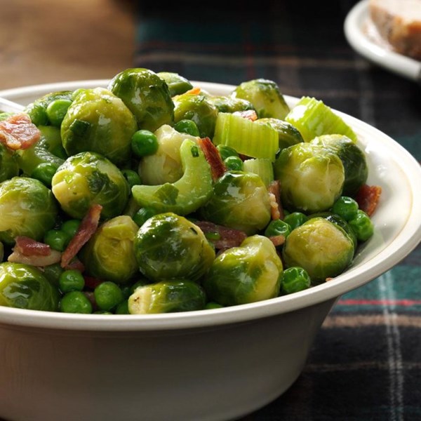 Holiday Brussels sprouts