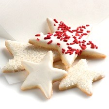 Holiday butter cookies