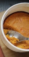 Holiday carrot pudding
