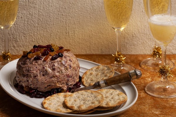 Holiday cheese ball