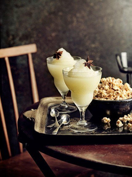 Holiday citrus slushies
