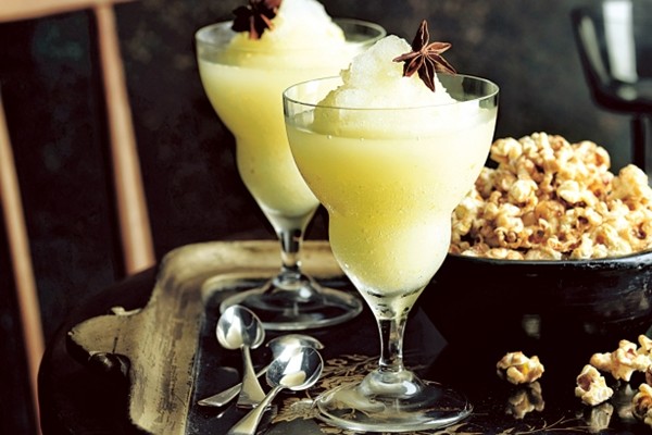 Holiday citrus slushies