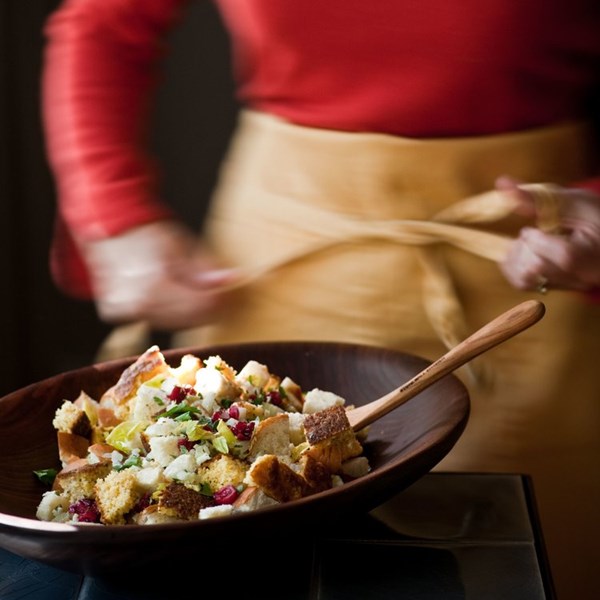 Holiday cornbread dressing