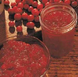 Holiday cranberry jam