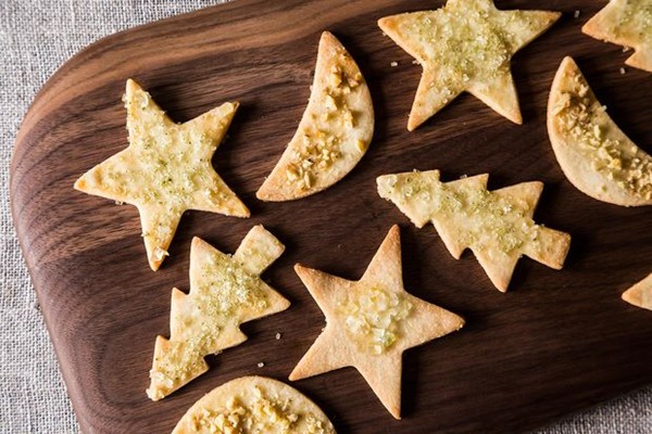 Holiday cut-out cookies