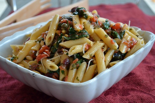 Holiday eve penne