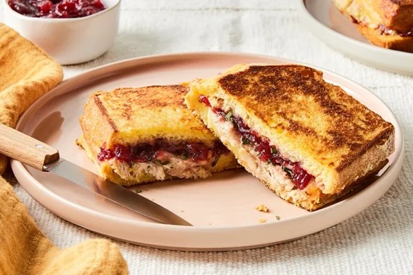 Holiday Monte Cristo on brioche