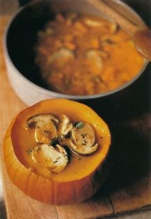 Holstein mushroom soup