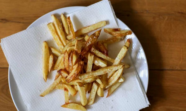 Home-cooked fries