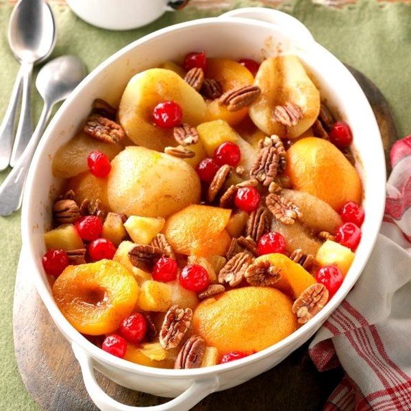 Home-for-Christmas fruit bake