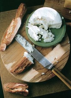 Home-made curd cheese
