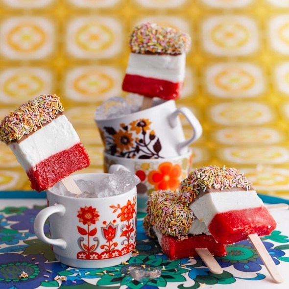 Home-made fab lollies