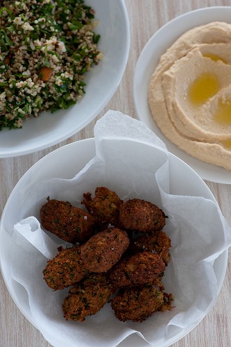 Home made felafels