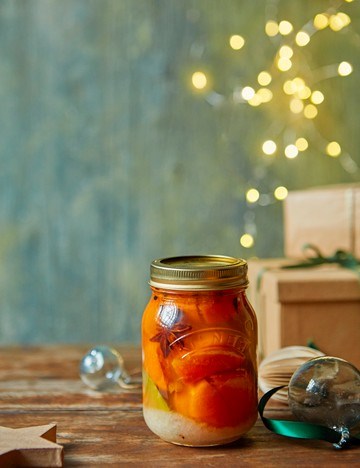 Home-preserved clementines
