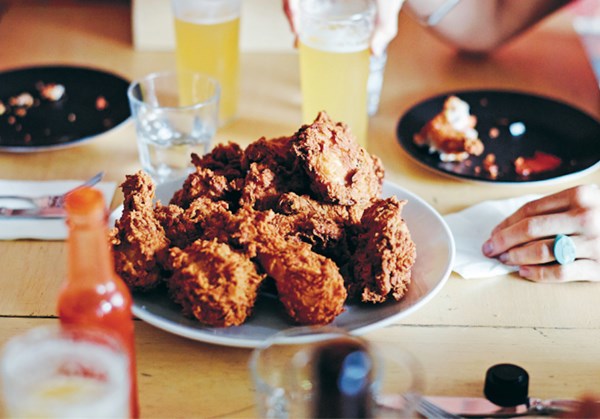 Home-style fried chicken