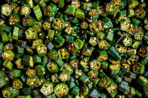 Home-style okra (Bhindi)