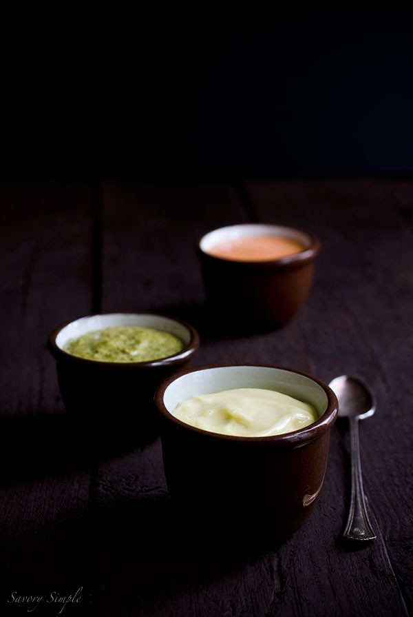 Homemade aioli 