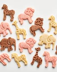 Homemade animal crackers