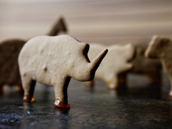 Homemade animal crackers