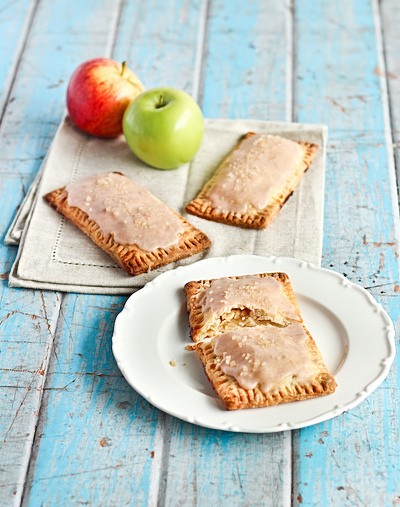 Homemade apple pie pop tarts
