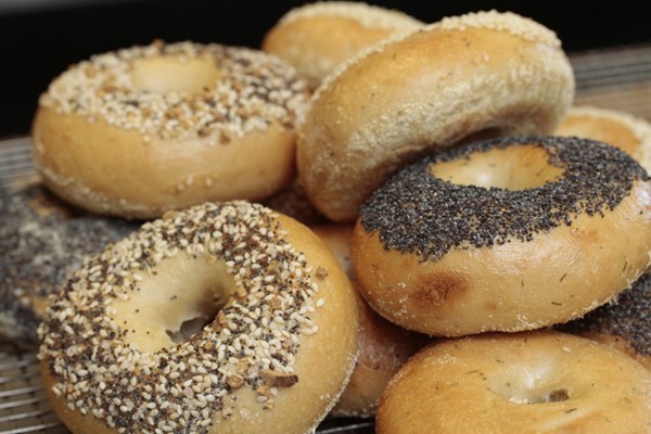 Homemade bagels