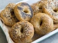 Homemade bagels