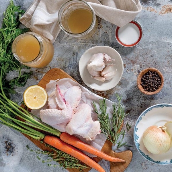 Homemade broth