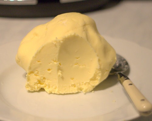 Homemade butter