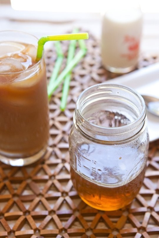 Homemade caramel syrup for your coffee