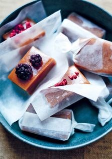 Homemade caramels (Karameller)