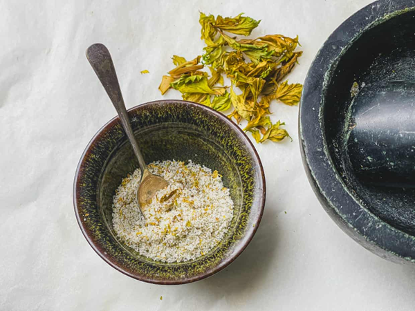 Homemade celery salt