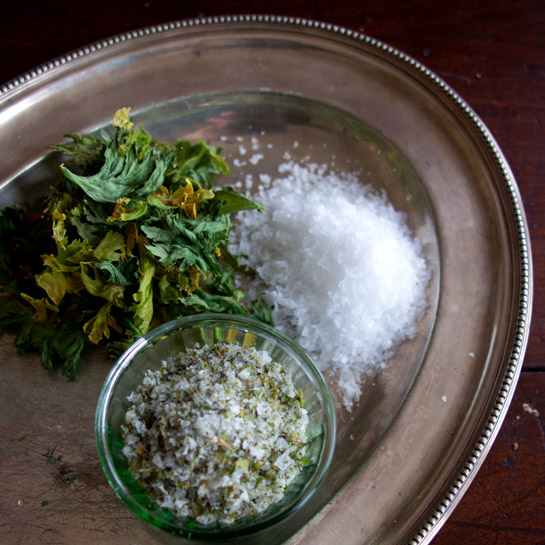 Homemade celery salt