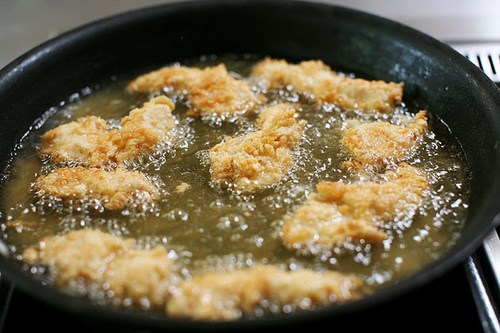 Homemade chicken strips