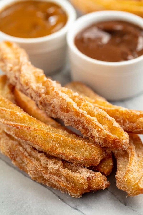 Homemade churros
