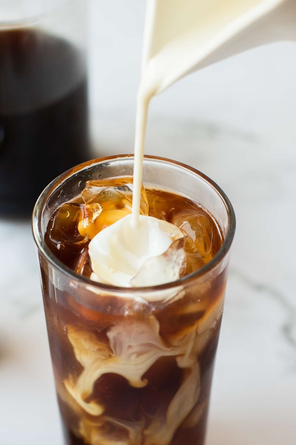 Homemade coffee creamer