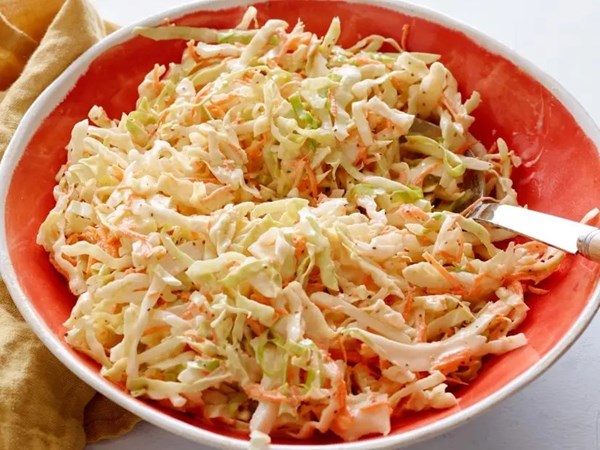 Homemade cole slaw 