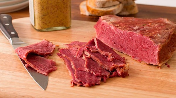 Homemade corned beef