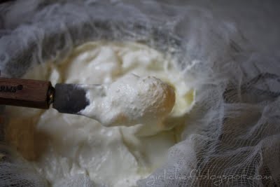 Homemade cream cheese