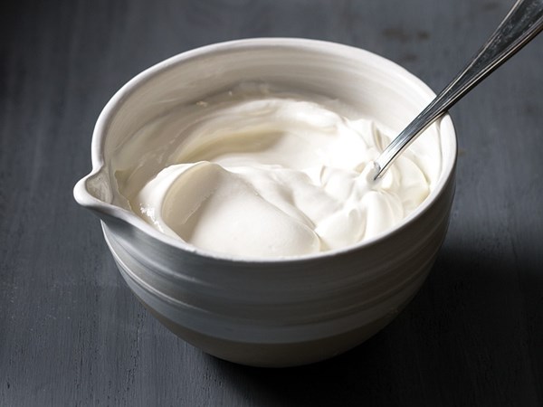 Homemade crème fraîche