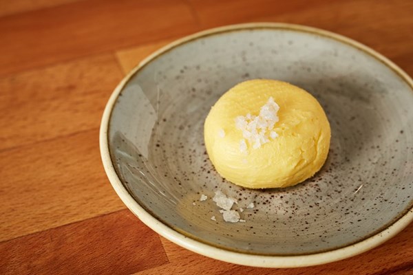 Homemade cultured butter