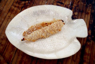Homemade fish sticks